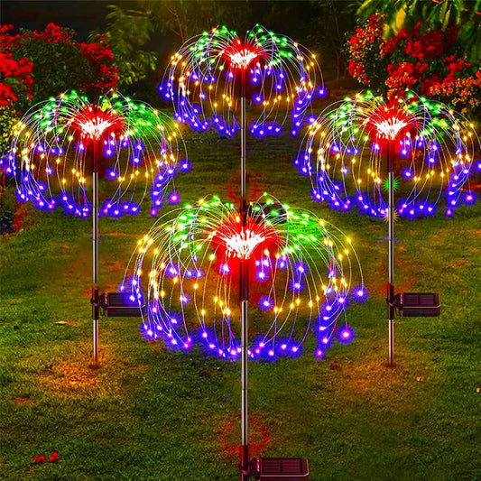 LED Solar Firework Lights